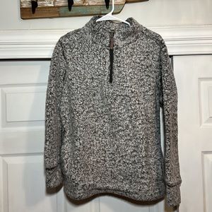 Weatherproof Comfy Half-zip Sweatshirt